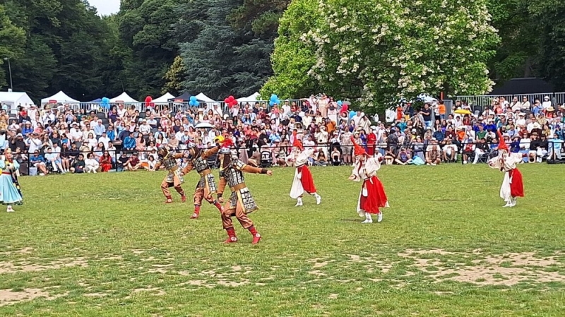 В Брюсселе прошел первый фестиваль монголов мира Наадам. Фото