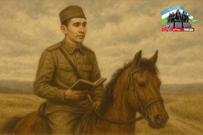 На коне и на фронте: история Рустама Каримова, увековеченная в мемуарах. Спецпроект