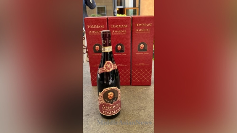 Новость для любителей вина: Итальянская винодельня Tommasi Winery выпустила вино, названное в честь монгольского оперного певца