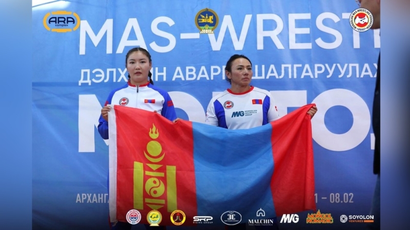 Сборная Кыргызстана заняла второе место на чемпионате мира по мас-рестлингу