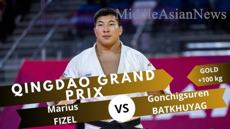 +100 кг: Монголия выиграла последнюю золотую медаль Гран-при Циндао 2025. Видео