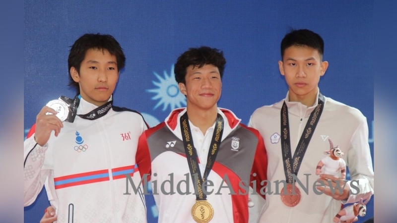 Юный монгольский пловец завоевал серебро на юношеских III Азиатских играх-2025