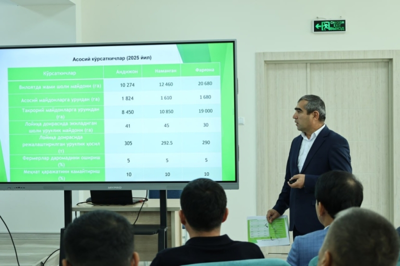 Корея помогла Узбекистану достичь прорыва в рисоводстве с суперэлитными сортами