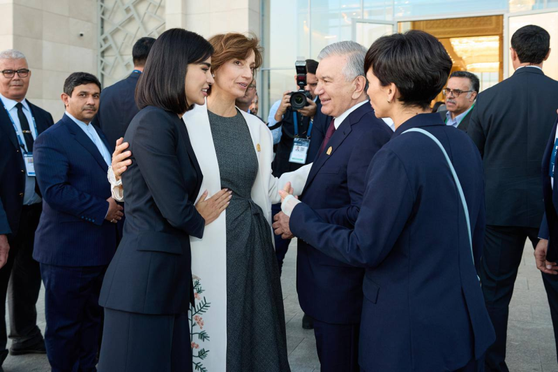 Саида Мирзиёева на сессии ЮНЕСКО. Глава Администрации президента провела ряд важных встреч