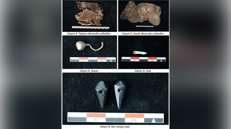 Крупные останки сотен лошадей были обнаружены в кочевых курганах хиргисуура в Монголии