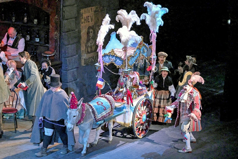 Ослица стала новой звездой Метрополитен-оперы в Нью-Йорке